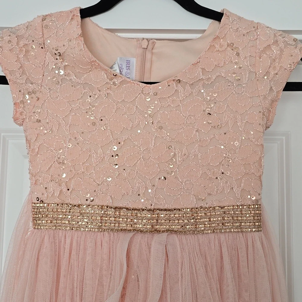 Iris & Ivy Romper with Rose Gold Accents - Picture 3 of 17